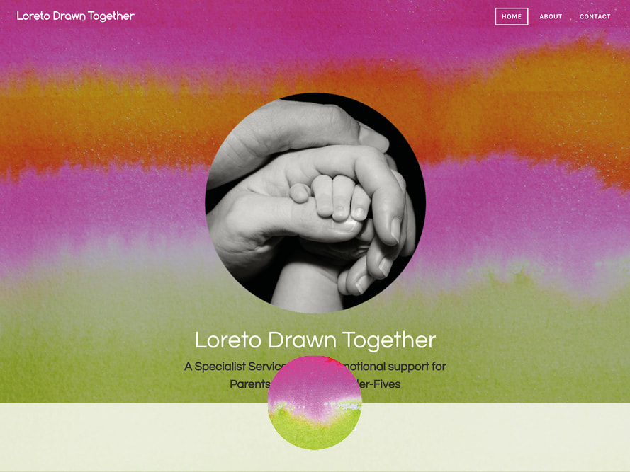 Sam Miller web design for Loreto Drawn Together